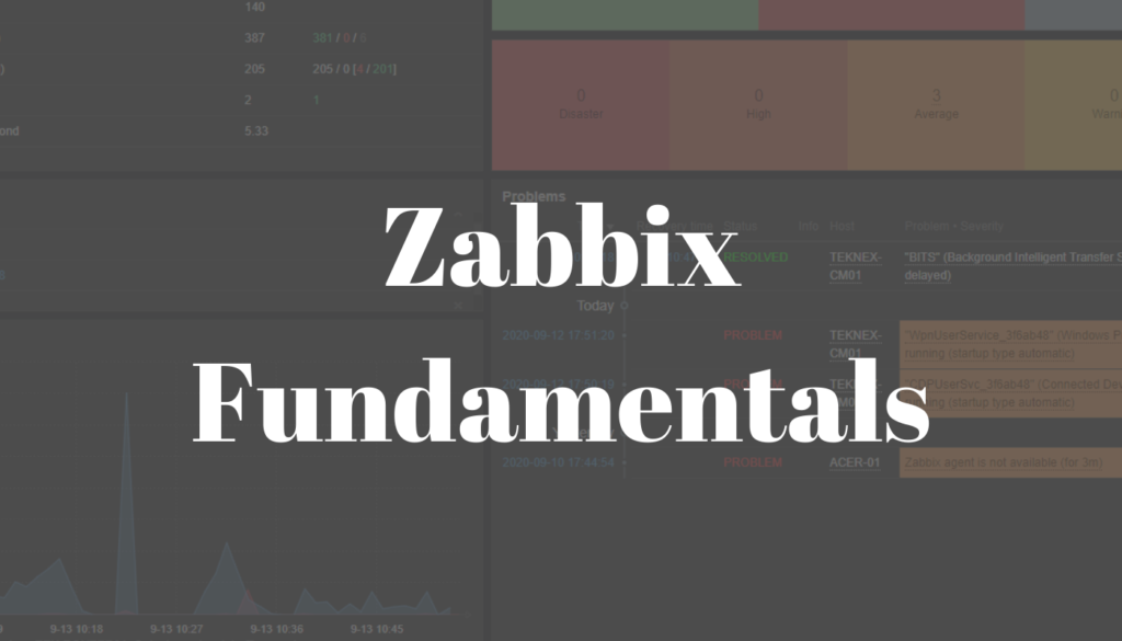 zabbix fundamentals