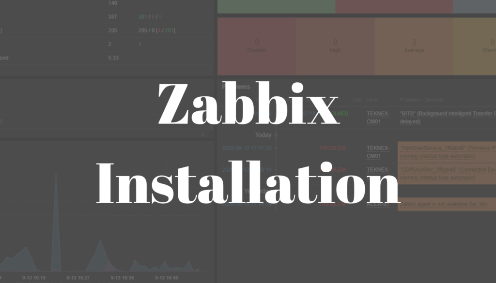 zabbix installation