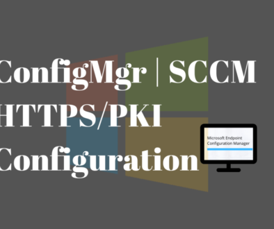 configmgr https